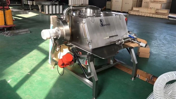 Dust-Free Bag Dump Screener